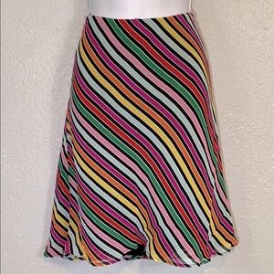 VNTG 90’s/Y2K Ceduxion Rainbow A-line Knee-length Skirt